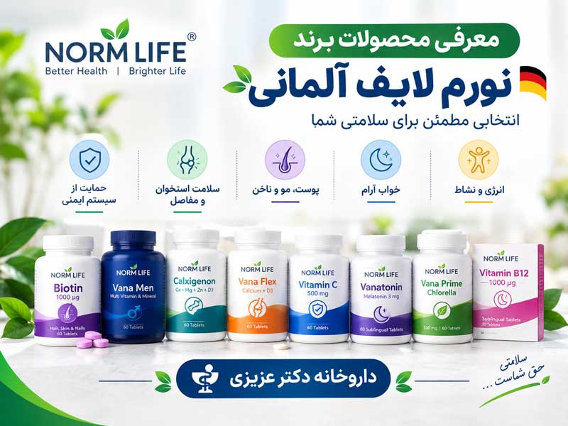 تحلیل جامع و علمی ترکیبات و کاربردها محصولات قرص نورم لایف
