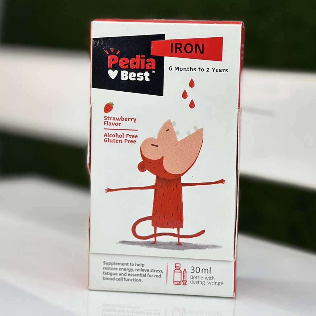 قطره خوراکی آهن پدیابست 30 میلی لیتر اورجینال