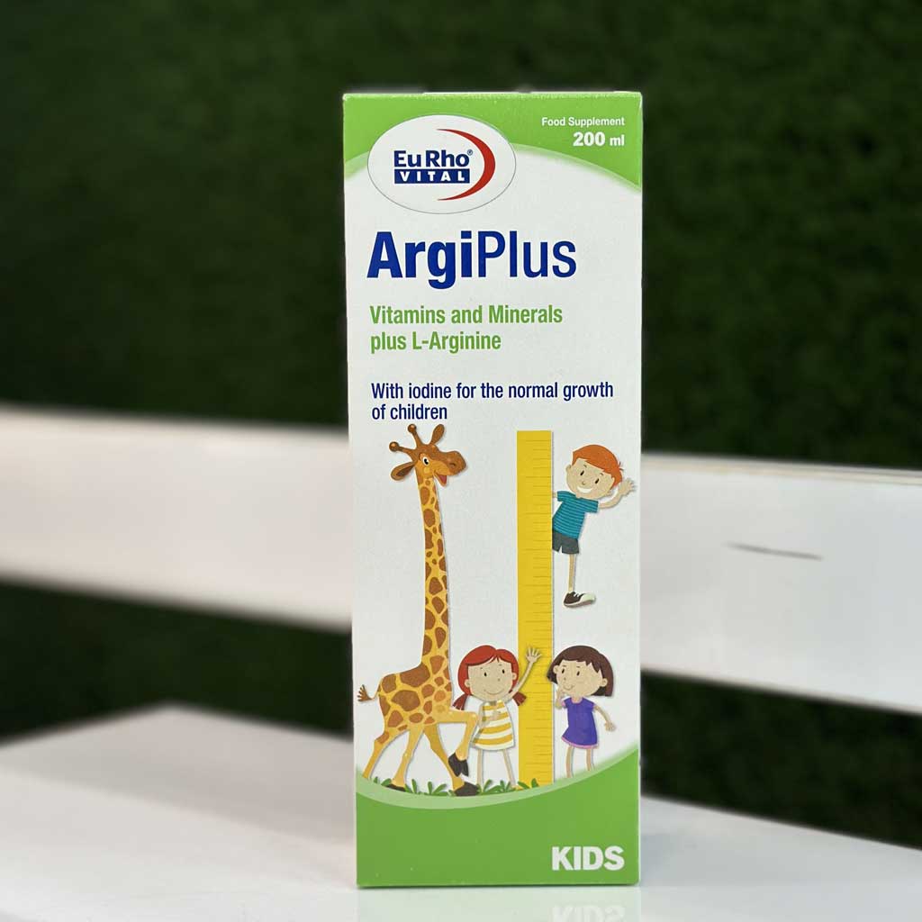 شربت آرژی پلاس یوروویتال 200 میلی لیتر اورجینال