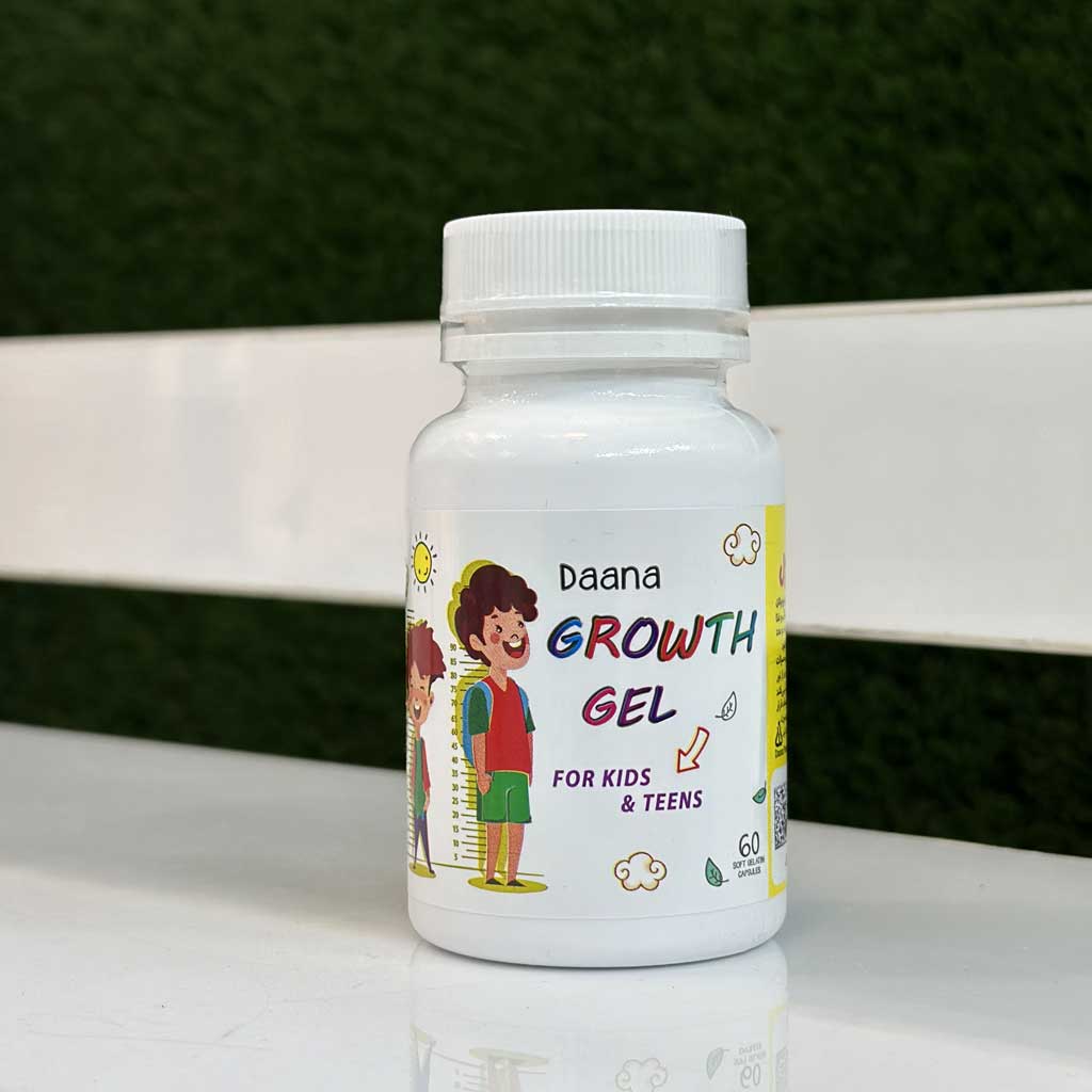 سافت ژل گروث ژل دانا بسته 60 عددی اورجینال