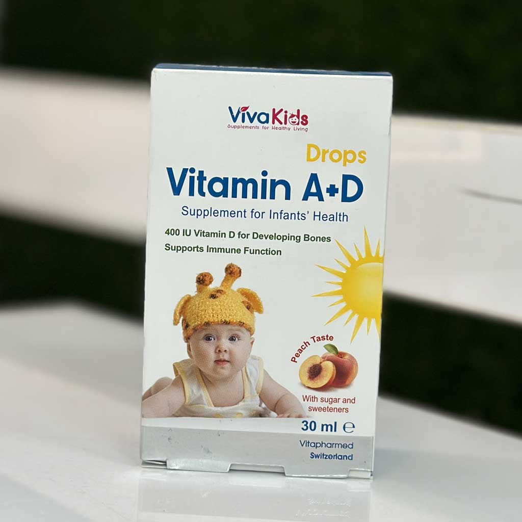 قطره ویتامین A-D ویواکیدز 30 میلی لیتر اورجینال
