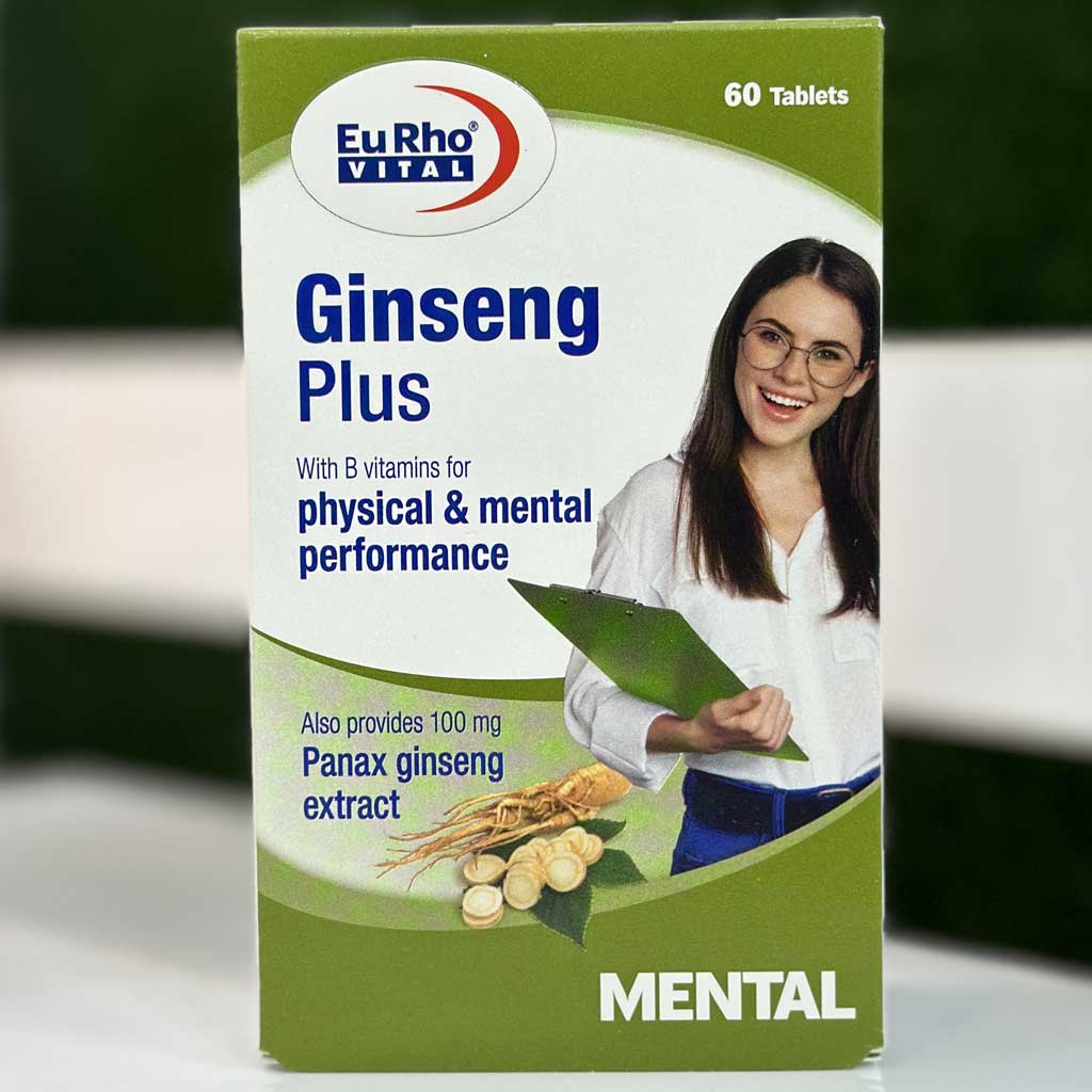 قرص جینسینگ پلاس یوروویتال 60 عددی اورجینال