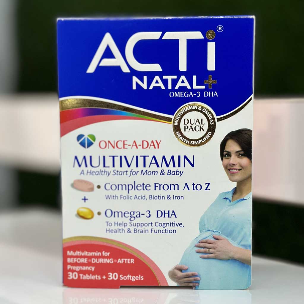 اکتی ناتال پلاس ابیان دارو 60 عددی اورجینال