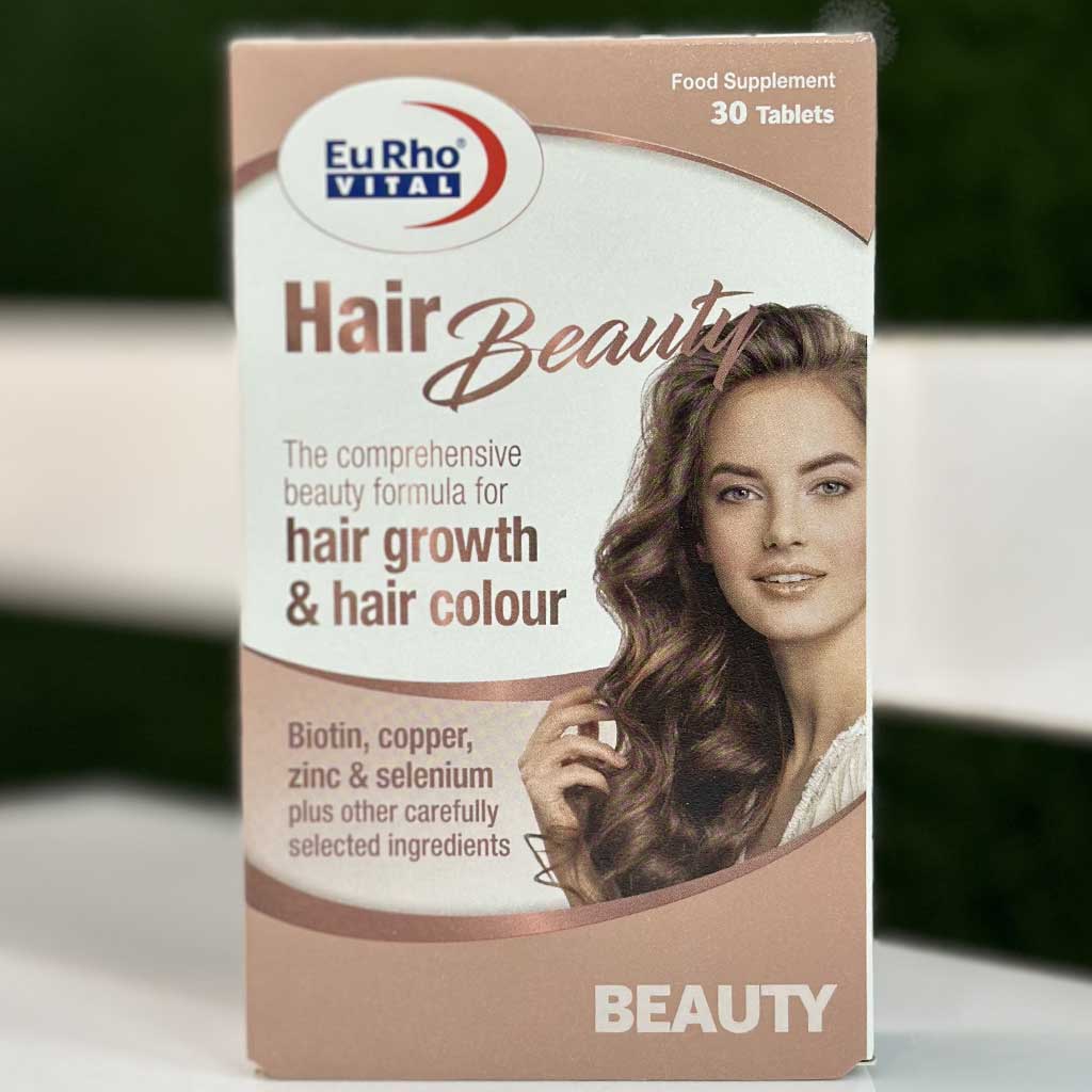 قرص هیر بیوتی یوروویتال 30 عددی اورجینال