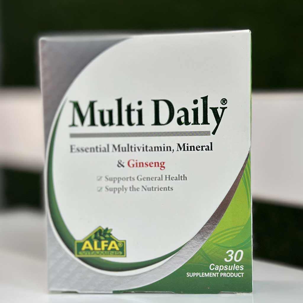 قرص مولتی دیلی آلفا ویتامینز 30 عددی اورجینال