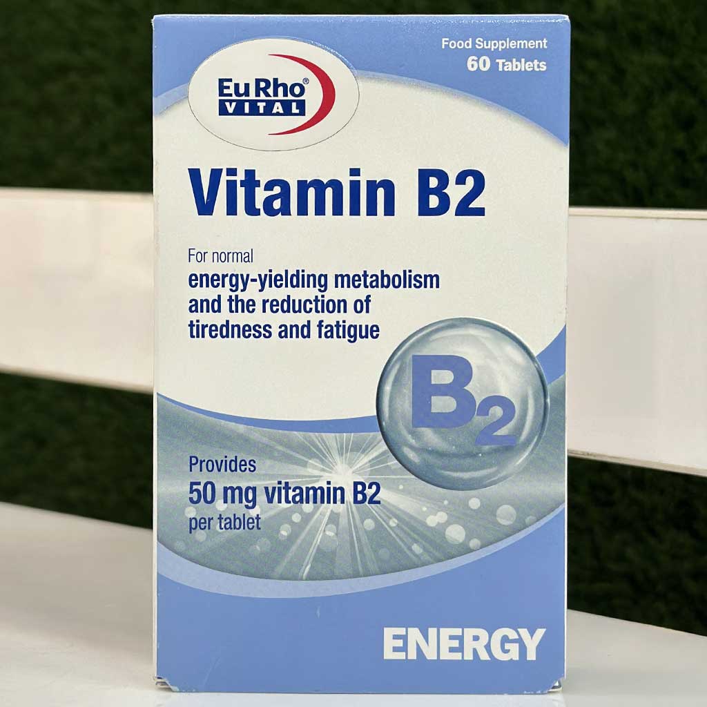 قرص ویتامین B2 یوروویتال 60 عددی اورجینال