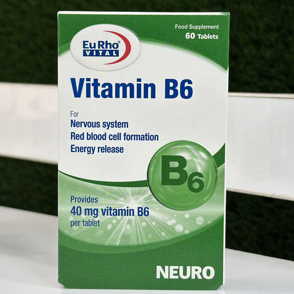 قرص ویتامین B6 یوروویتال 60 عددی اورجینال