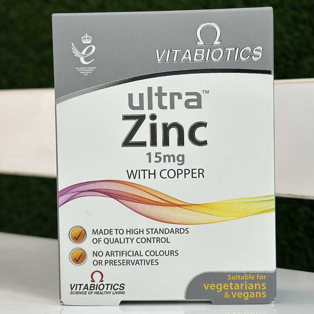 قرص اولترا زینک ویتابیوتیکس 60 عددی اورجینال