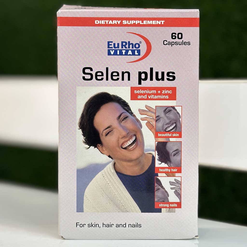 کپسول سلن پلاس یوروویتال 60 عددی اورجینال