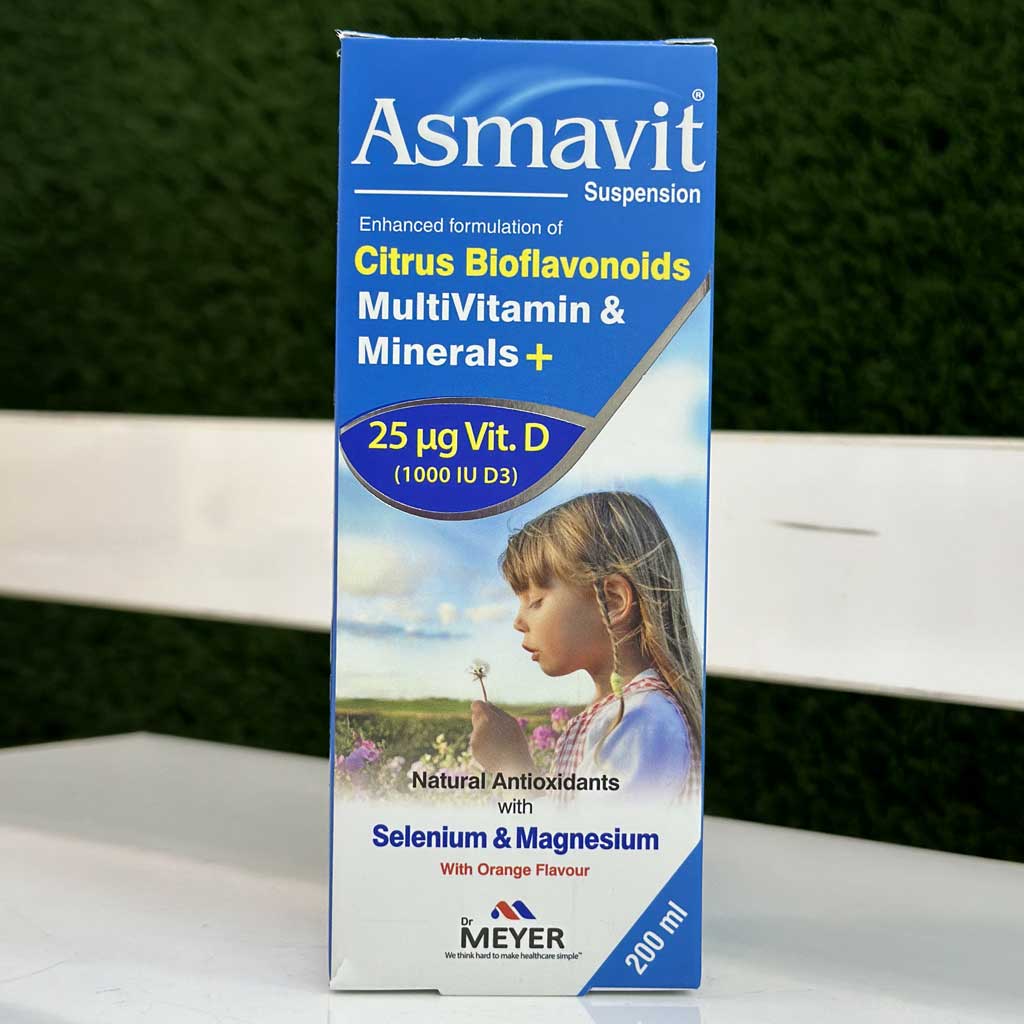 شربت آسماویت ویتابیوتیکس 200 میلی لیتر اورجینال