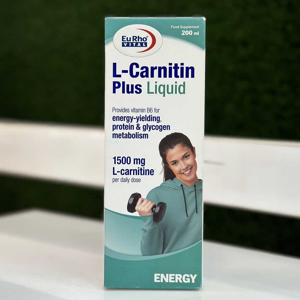 شربت ال کارنیتین پلاس یوروویتال 200 میلی لیتر اورجینال