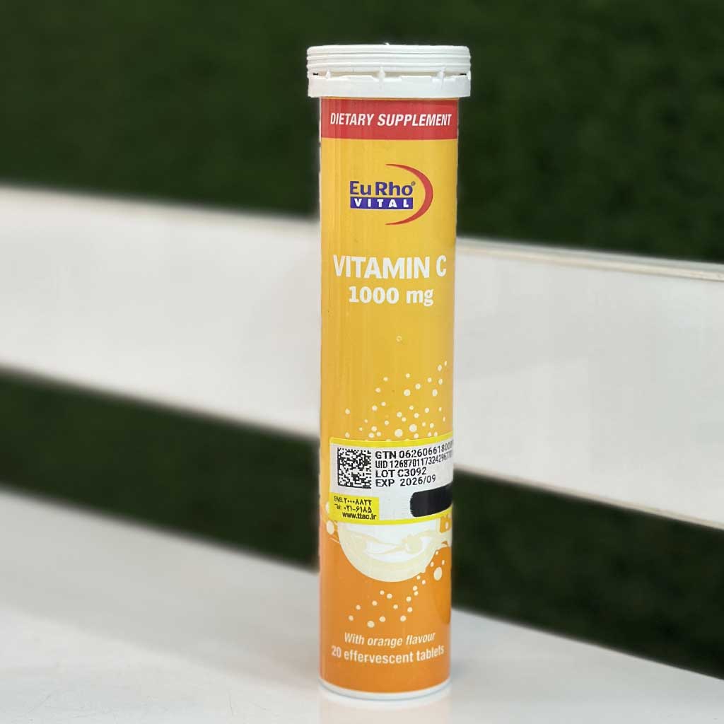 قرص جوشان ویتامین C یوروویتال 20 عددی اورجینال