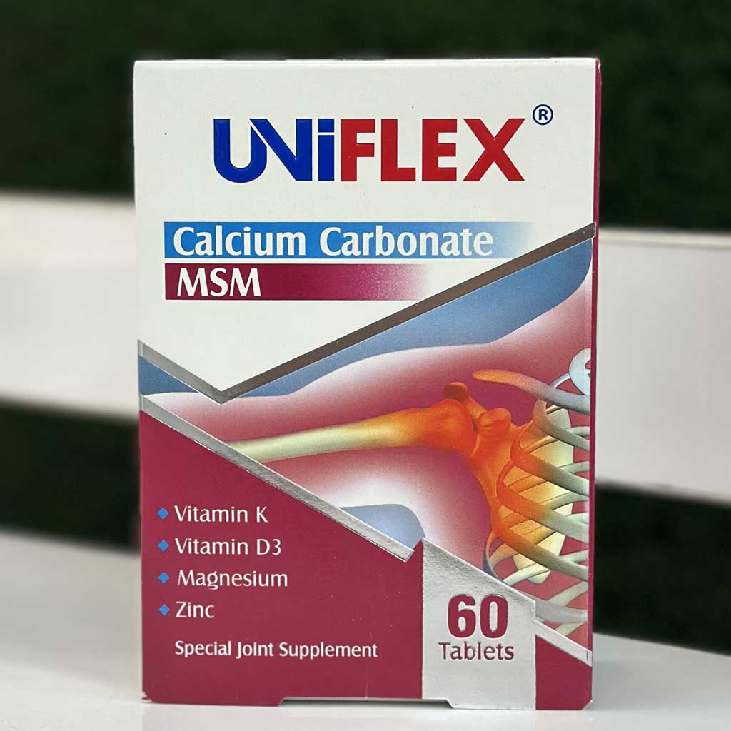 قرص یونی فلکس ابیان دارو 60 عددی اورجینال