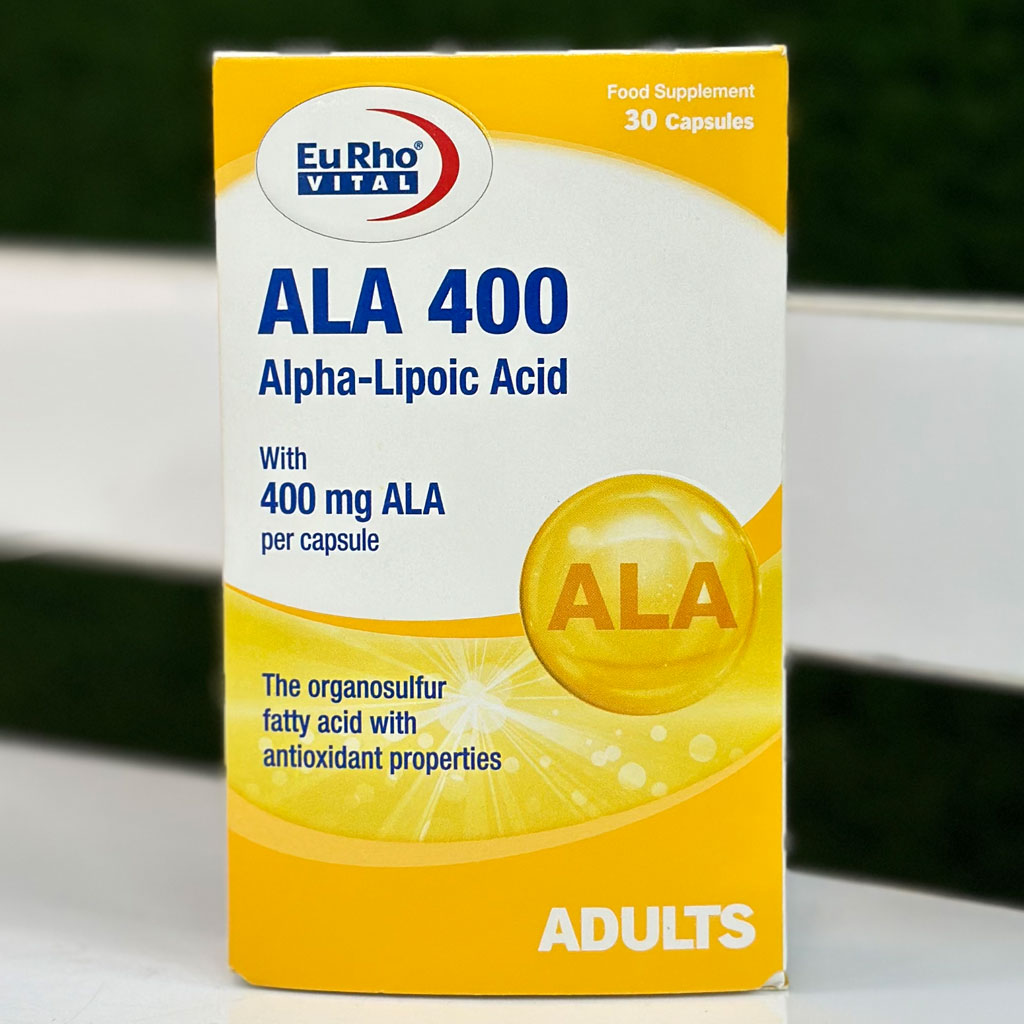 کپسول ALA 400 یوروویتال 30 عددی اورجینال