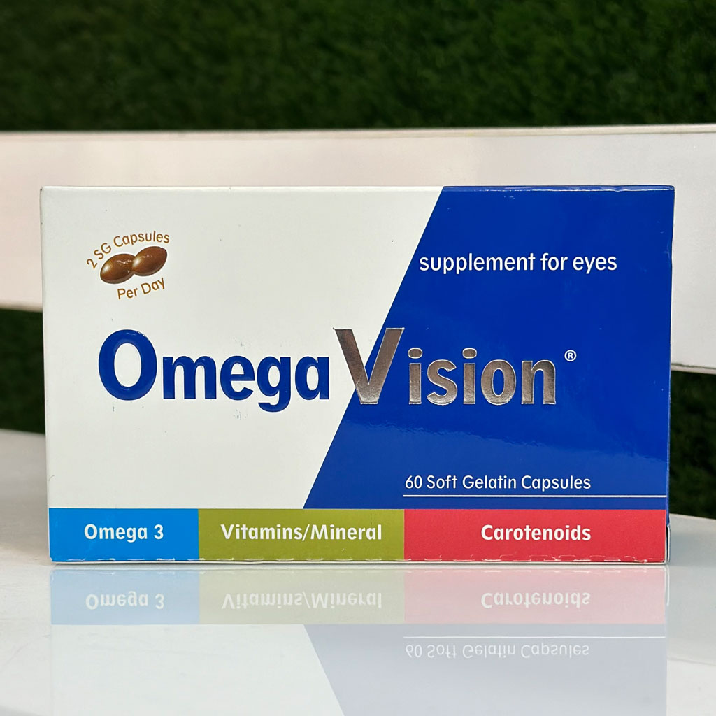 کپسول امگا ویژن دانا 60 عددی اورجینال