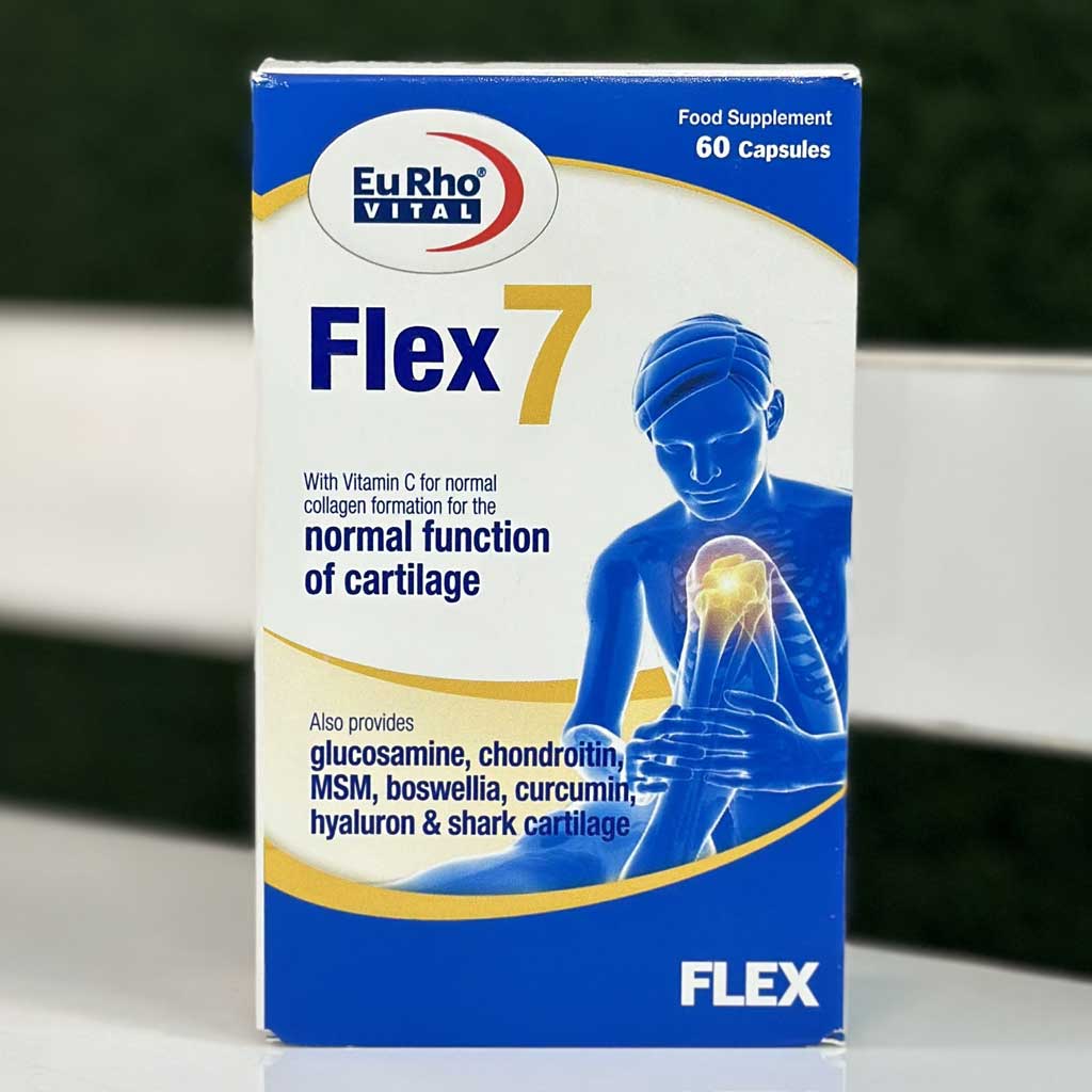 کپسول فلکس ۷ یوروویتال 60 عددی اورجینال