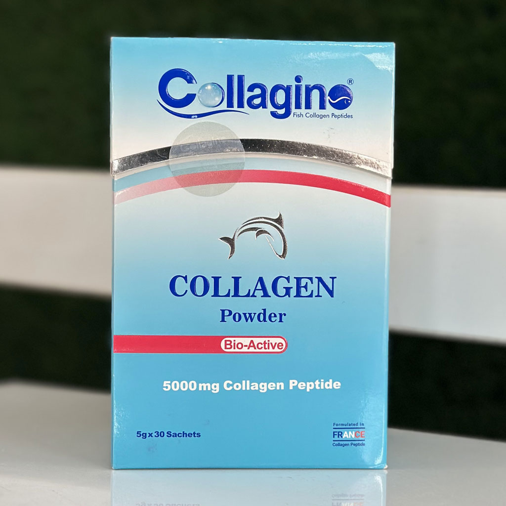 پودر کلاژن کلاژینو 30 عددی اورجینال