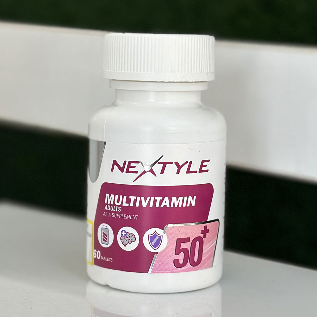 مولتی ویتامین و مینرال نکستایل بالای 50 سال 60 عددی اورجینال