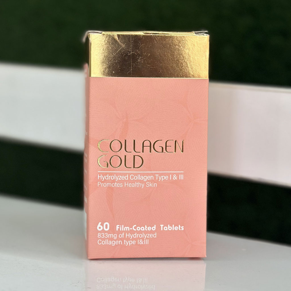 قرص کلاژن گلد آدریان سلامت 60 عددی اورجینال