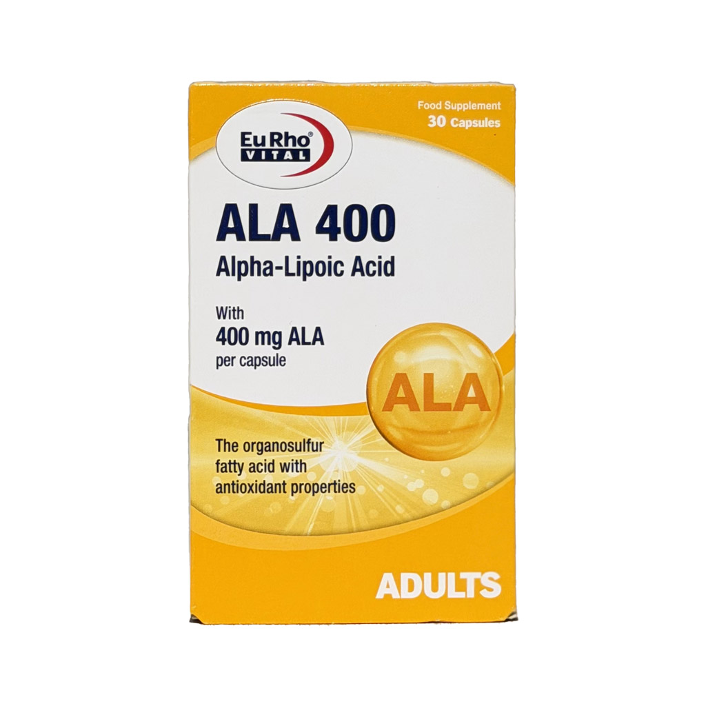 کپسول ALA 400 یوروویتال 30 عددی اورجینال