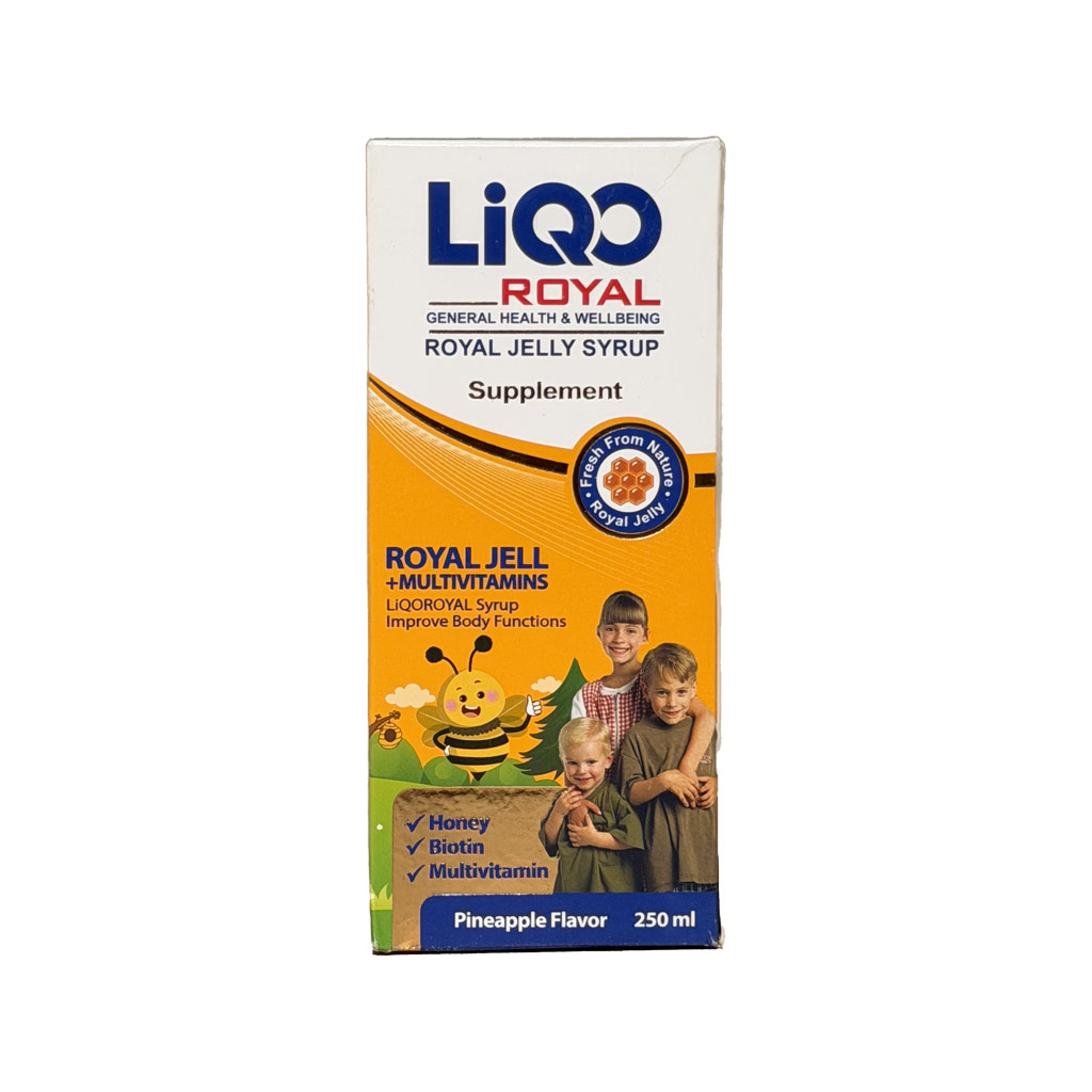 شربت لیکو رویال ژلی ابیان فارمد 250 میلی لیتر اورجینال