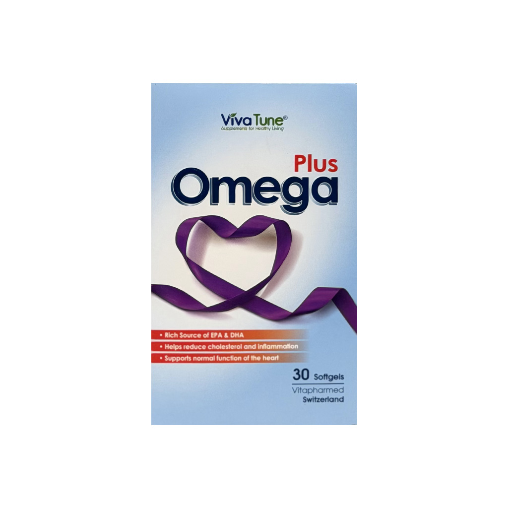 کپسول نرم ژلاتینی امگا پلاس ویواتیون (VivaTune Omega Plus) 30 عددی اورجینال